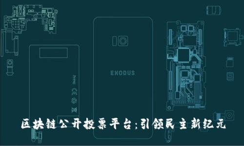 区块链公开投票平台：引领民主新纪元