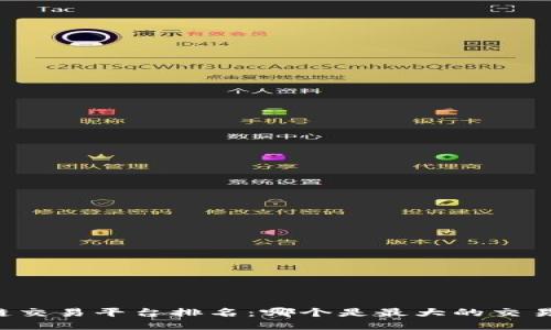 区块链交易平台排名：哪个是最大的交易平台？