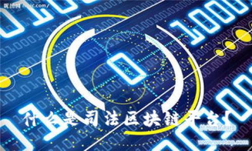 什么是司法区块链平台？